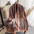 Summer air-conditioned room warm shawl, winter outdoor carriage, foreign trade scarf, women's European and American thick versatile scarf live broadcast