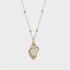 Ins Style New Women's Beach Shell Plated Gold Pendant Conch Necklace Pendant Wholesale of Foreign Trade Accessories