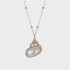 Ins Style New Women's Beach Shell Plated Gold Pendant Conch Necklace Pendant Wholesale of Foreign Trade Accessories