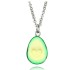 2018 new cute fruit jewelry necklace avocado heart-shaped three-dimensional soft ceramic pendant earrings