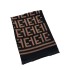 New autumn and winter mid length imitation cashmere scarf Korean version retro letter scarf thickened warm women's shawl cape