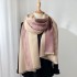 Imitation cashmere autumn and winter women's air conditioning decorative shawl, warm and extended scarf, classic scarf, tassel scarf wholesale