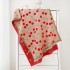 Sweet and lovely cherries! Imitation cashmere scarf for women, winter women, Korean version, versatile long style, shawl scarf, warm and versatile