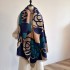 Shawl women's 2023 new high-end internet celebrity dual-use warm scarf, versatile scarf, women's winter cape cloak