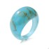 Amazon Cross border Korean Edition New Resin Ring in the Korean Jewelry Industry, Retro Forest Style Cool Wind Instagram Internet Celebrity Ring