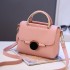 Women's bag 2024 autumn new fashionable buckle hand-held small bag Korean version sweet shoulder crossbody bag, one piece dropshipping