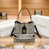 Hong Kong brand DIAOLUN's new cross-border bucket bag women's bag with a high-end feel, light luxury, large capacity hand-held crossbody bag