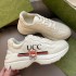 2023 High Version G Family Dad Shoes Women's New Dingdang Cat Thick Bottom Casual Sports Shoes Real Leather Versatile Couple's Style