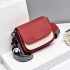 Small bag 2024 new fashion Korean version shoulder bag INS super hot bag internet famous girl wide shoulder strap crossbody bag trend