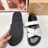 ZA2024 New Women's Shoes Retro Fashion Trendy Flat Sandals Cross Strap Outdoor Casual Beach Sandals for Women