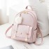 Bag for women 2024 new fashionable small backpack Korean version fresh and sweet college style backpack, one piece dropshipping