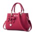 2024 New Lychee Pattern Women's Bag Butterfly Bow Middle aged Mom's Bag Women's Handbag Can be Shouldered Single