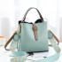 Women's bag 2024 new wide shoulder strap bucket bag Korean version fashionable large capacity hand-held small bag women's shoulder bag crossbody