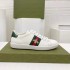 G Home Little Bee White Shoes Female 2024 Celebrity Same Style Genuine Leather Embroidered Versatile Couple Sports Board Shoes Ins Trendy Men