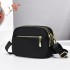 Canvas bag for women 2024 new Oxford cloth shoulder crossbody bag lightweight and versatile middle-aged mother bag nylon women's bag