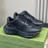 High end G family dad shoes 2024 new height increasing thick soled sports shoes leather casual breathable ripple wave shoes