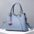 Handbag, large capacity bag, 2024 new solid color women's bag, mother's bag, middle-aged fashionable versatile crossbody bag