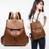 Versatile and niche travel bag backpack, 2024 summer new lightweight women's backpack, soft leather trendy bag