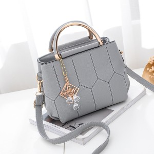 Women's Bag 2024 New Fashionable Handheld Small Bag Foreign Trade Women's Embroidery Thread Single Shoulder Crossbody Bag Trendy Hair Collection