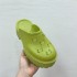 G Home Baotou Cave Shoes Thick soled Women's Slippers for Outdoor Wear 2022 Summer Beach Shoes Women's Sponge Cake Bottom Shoes Trawl Red Style