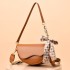 Small niche light luxury women's bag 2024 autumn and winter new fashionable armpit saddle bag Korean version simple casual single shoulder crossbody bag