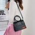 Cross border bag for women 2024 fashion new retro texture small square bag internet famous ins versatile shoulder crossbody bag bag