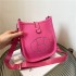 Bag women's bag 2024 new Evelyn bucket bag mini mini TOGO shoulder crossbody women's bag solid color small square