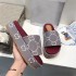 G Home Thick Bottom Embroidered Slippers 2022 New Type One Word Outer Flat Flat Sponge Cake Shoes for Casual Height Increase FD33726907