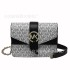 2024 New Fashion MK Single Shoulder Letter Small Square Bag Chain Strap Crossbody Bag Large Capacity Cross border Bag Women's Trendy Bags