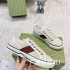 2023 Spring and Summer New Couple 977 Canvas Shoes Pink Versatile Casual Flat Shoes Retro Flower Cloth Shoes