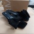 ZA New Product 2024 Women's Shoes Black Sishi Velvet Bow Square Head One Word Open Toe Low Heel Shoes Thin Heel Outerwear Cool Trailer