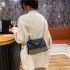 M's hot selling bags, women's bags, new single shoulder chain crossbody bags, fashionable texture, manufacturer's source of small square bags