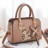 Bag for women 2024 new fashionable shoulder bag, large capacity soft leather handbag, embroidered soft leather crossbody bag