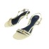 ZA Sandals 2024 Autumn New Fashionable Style Yellow Buckle Strap Open Toe Back Air Narrow Heel Sandals