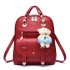 Shoulder Bag 2024 New Fashion Trendy Women's Backpack Spring/Summer New Student Fashion Casual Bear Backpack