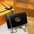 G Home Bag Simple Light Luxury Chain Bag High Quality Fashion Versatile Small Square Bag Double G Single Shoulder Crossbody Bag Bags Trendy