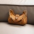 American retro deerskin velvet underarm baguette bag cross-border new niche fashion hand-held single shoulder crossbody crescent bag