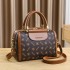 Women's Bag 2024 Autumn New Boston Pillow Bag Soft Leather Handbag Versatile Single Shoulder Crossover Women's Bag Hair Collection