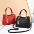 Bag for women 2024 new wedding bag, high-end and atmospheric handbag, large capacity soft leather mother bag, middle-aged crossbody bag