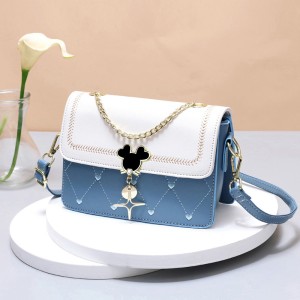 Valentine's Day Women's Single Shoulder Small Square Bag 2024 Summer New Trendy Versatile Small Girl Heart Gift Bag