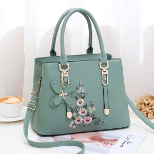 [Foreign Trade Women's Bag] 2024 Summer New Fashionable Women's Single Shoulder Crossbody Bag Large Capacity Handheld Mom Bag