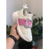 Water diamond buckle casual sneakers breathable white sponge cake single shoes thick sole white shoes women's shoes RV water diamond square buckle sports shoes