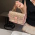 Cross border high-end handbag women's new trendy retro chain bag ins versatile crossbody shoulder bag small square bag