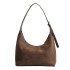 2024 Autumn East New Retro Deer Skin Matte Hobo Underarm Bag Casual Versatile Commuter Single Shoulder Cross Shoulder Dumpling Bag