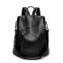 Anti theft dual shoulder foreskin women's bag, Amazon's new fashionable multifunctional splicing cowhide backpack for spring 2025