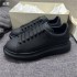 McQueen Little White Shoes for Women 2022 Spring and Autumn New High Quality Genuine Leather Thick soled Interior Height Increase Casual Sports Couple Shoes