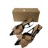 ZA Women's Shoes New 2024 Spring/Summer High Heels with Pointed Bow Decoration Color blocked Light Mouth Strap and Barefoot Sandals for Women