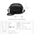 Strength Factory 2024 New Summer Simple Women's Small Round Bag Korean Version Student Mobile One Shoulder Cross Shoulder Bag Trend