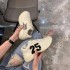 2023 Summer New G Family Dad Shoes, Women's Genuine Leather Cool and Odd Casual Shoes, Thick soled Couple Shoes, Interior Height Boosting Sports Shoes