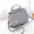 Women's Bag 2024 New Fashionable Handheld Small Bag Foreign Trade Women's Embroidery Thread Single Shoulder Crossbody Bag Trendy Hair Collection